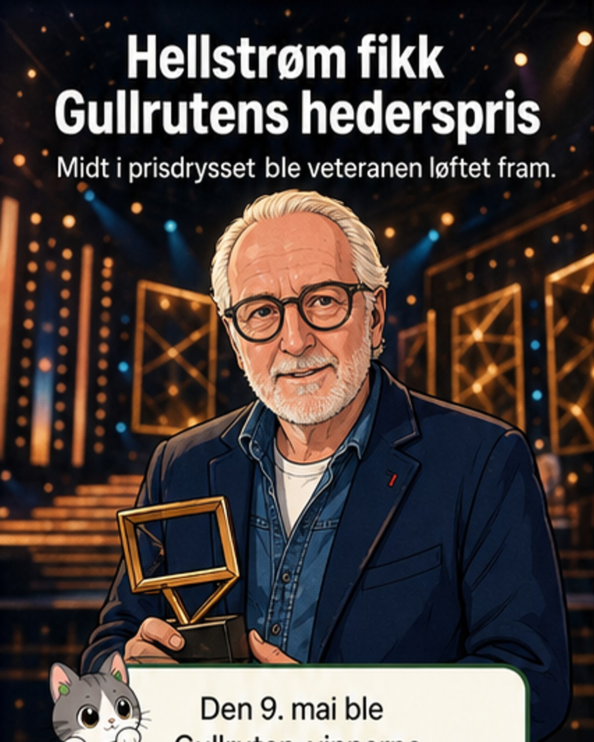 Eyvind Hellstrøm får hederspris