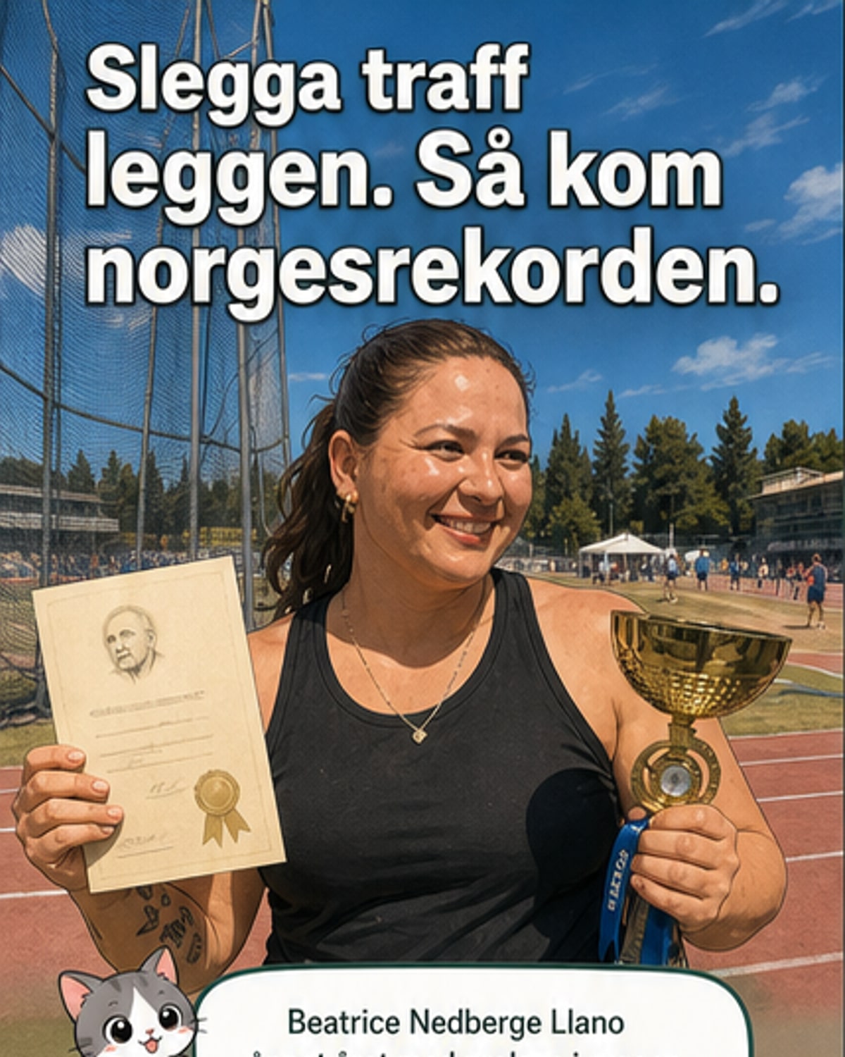 Tilbake fra skade – knuste sin egen rekord