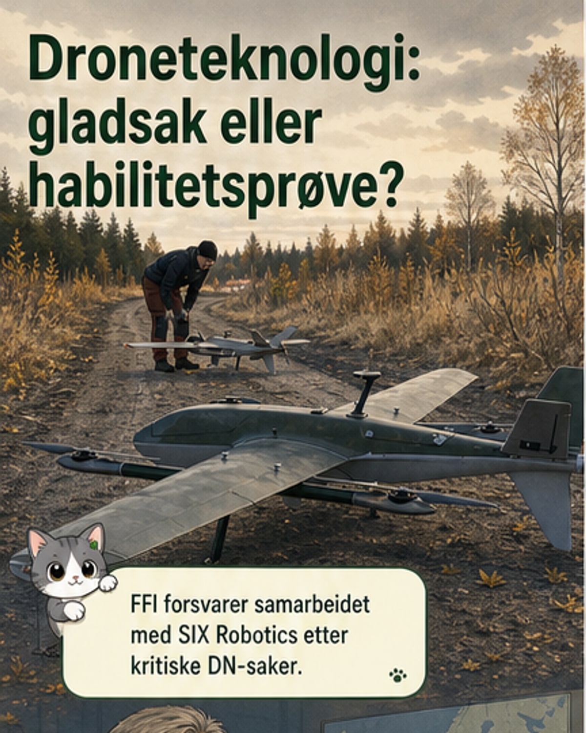 Norsk dronneteknologi i krigstid