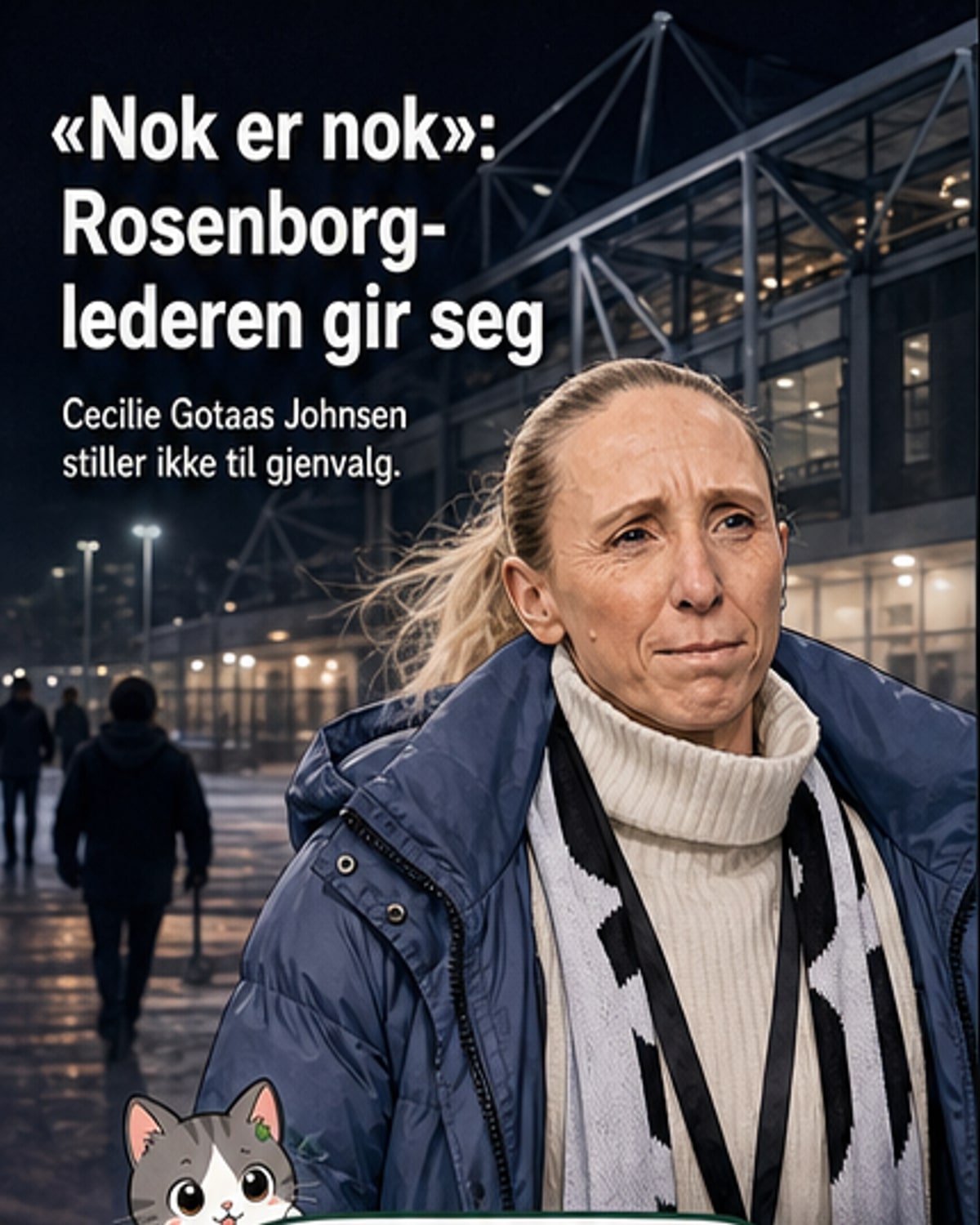 Styreleder i Rosenborg trekker seg