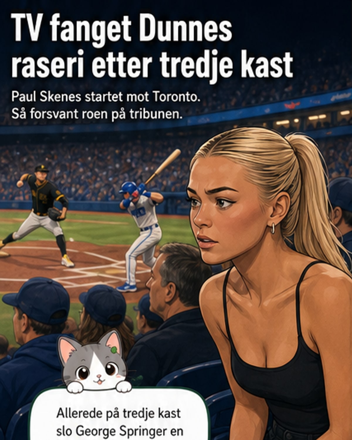 Olivia Dunne raser fra tribunen