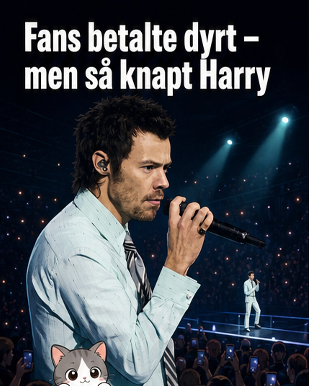 Harry Styles endrer scenen etter klager
