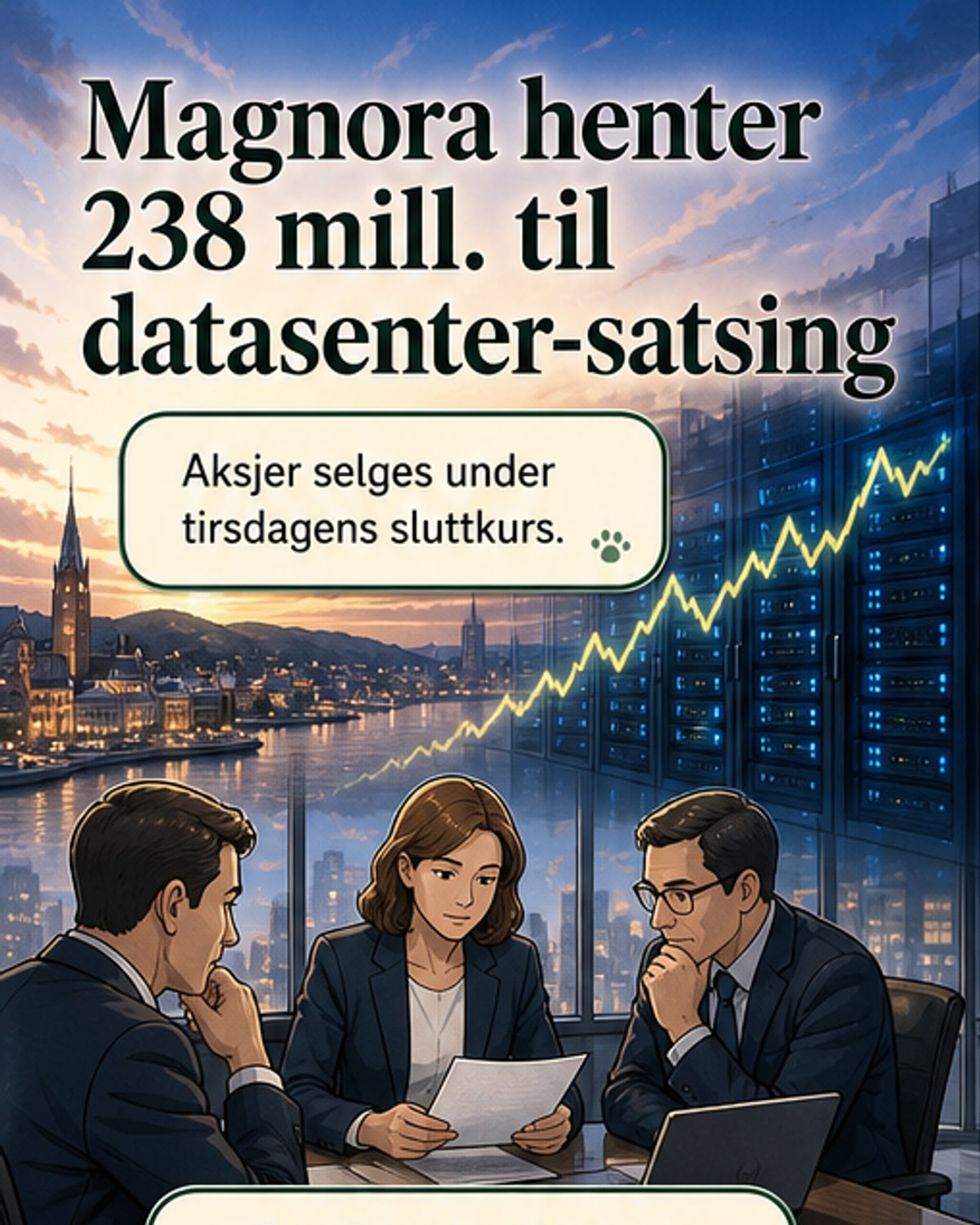 Magnora henter 238 millioner