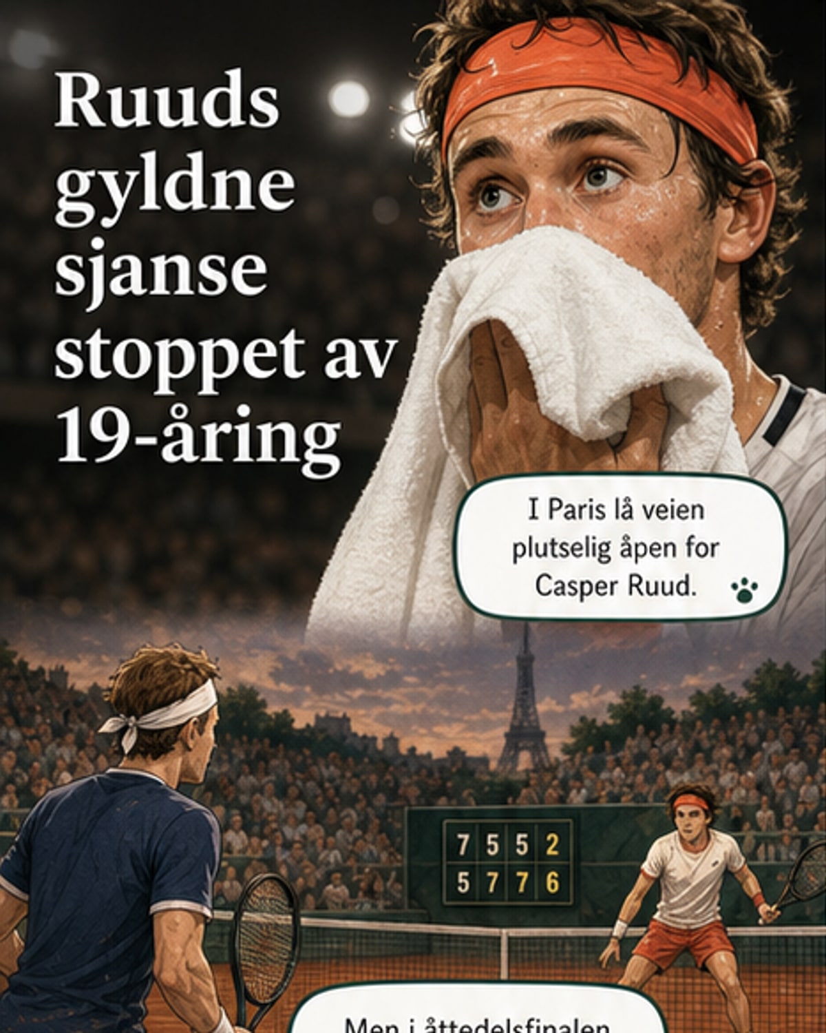 19-åringen som slo Ruud