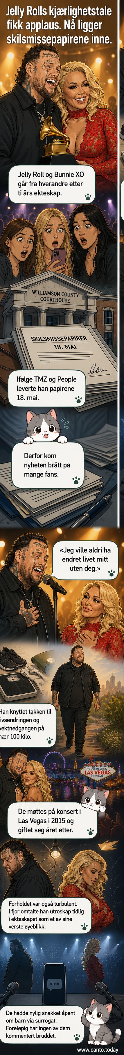 Jelly Roll og Bunnie XO på rødt teppet under en musikkprisutdeling, iført elegant kveldskledning og smoking.