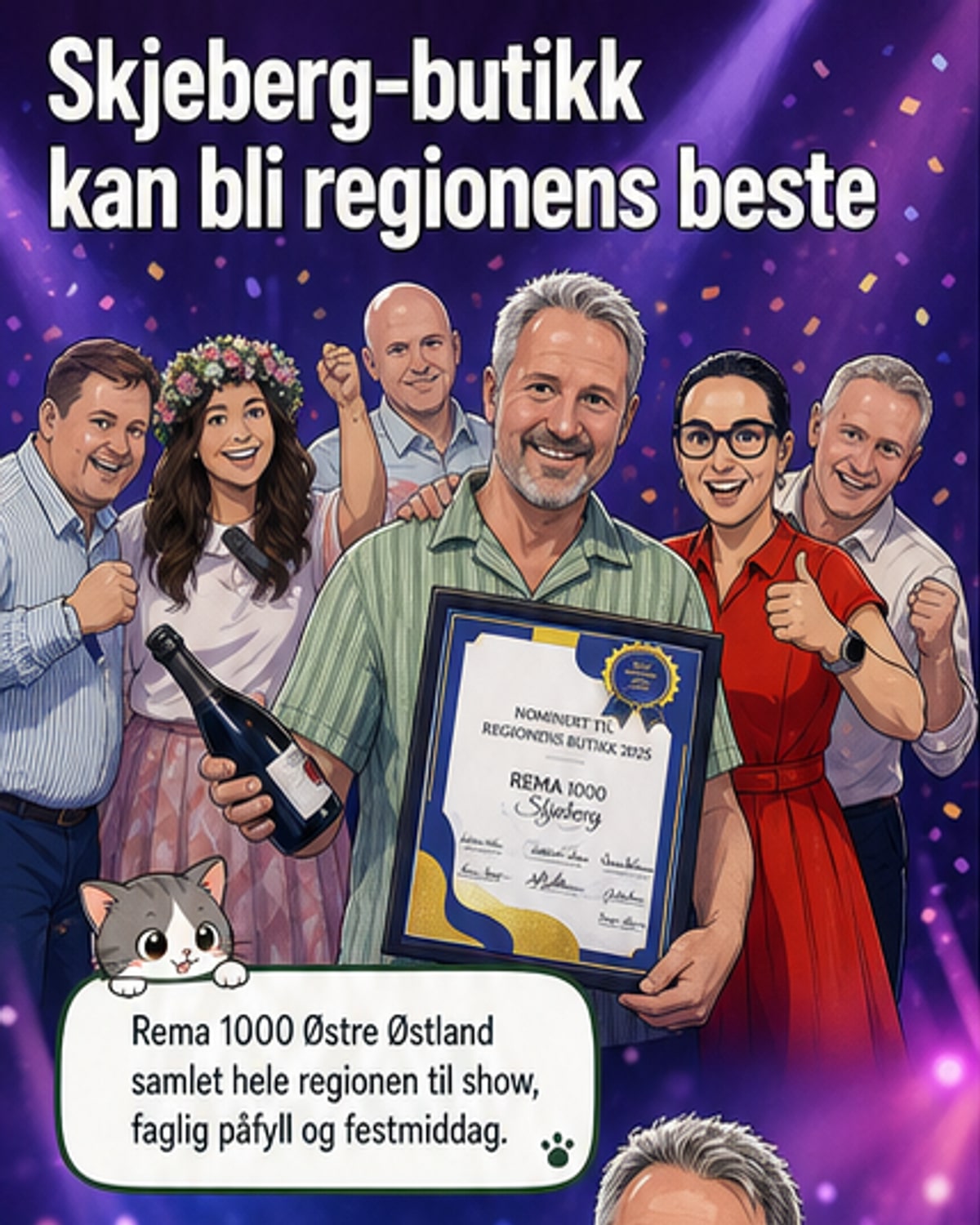 Rema-butikk i Skjeberg nominert