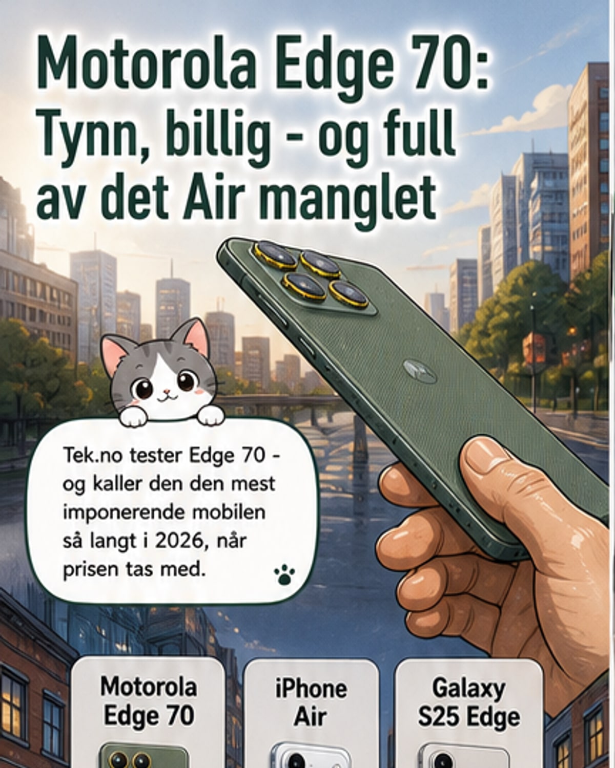 Denne mobilen knuser iPhone Air