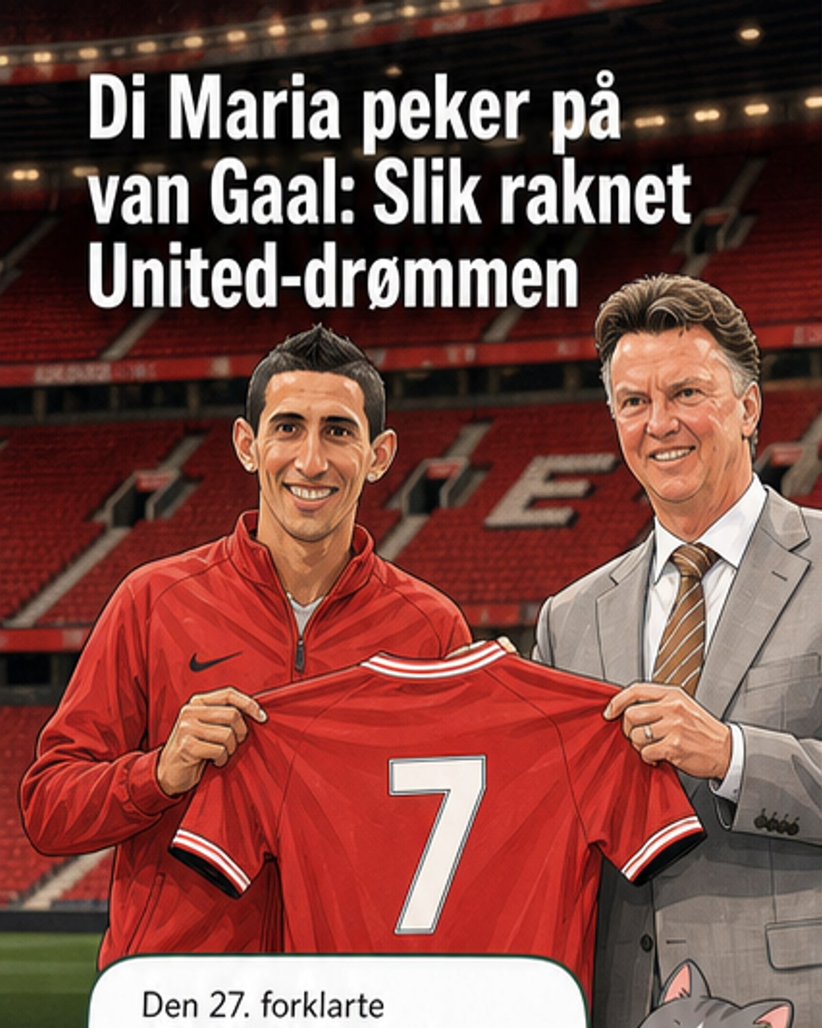 Di María skylder floppen på van Gaal