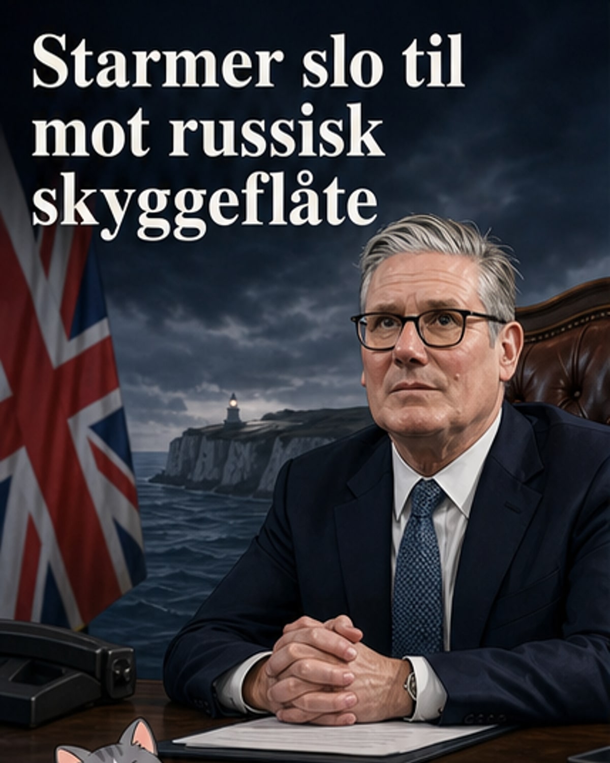 Britisk storm på russisk oljetanker