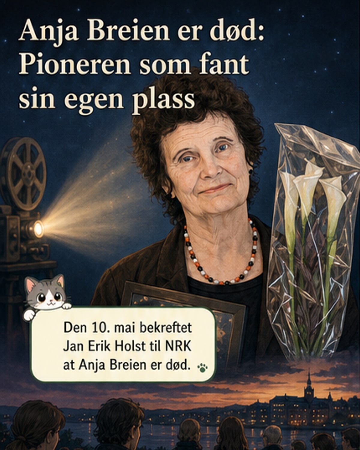 Filmpioner Anja Breien er død