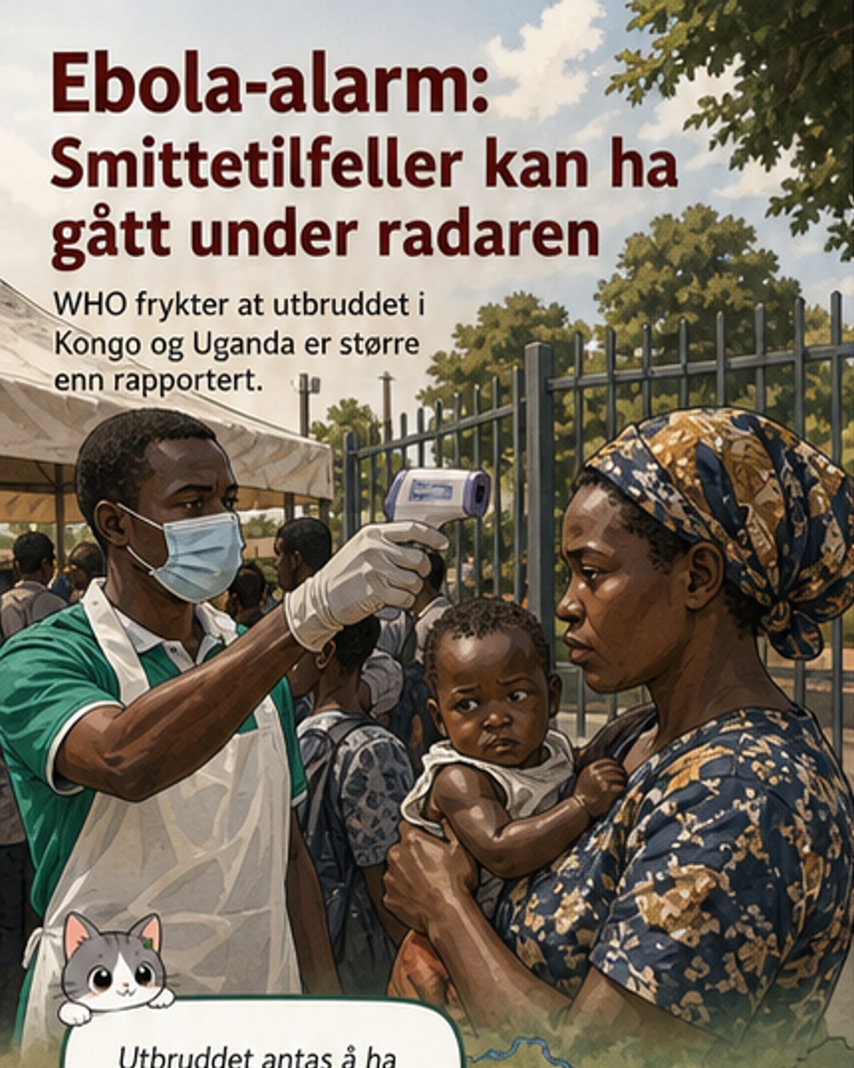 Ebola-utbrudd i Kongo og Uganda