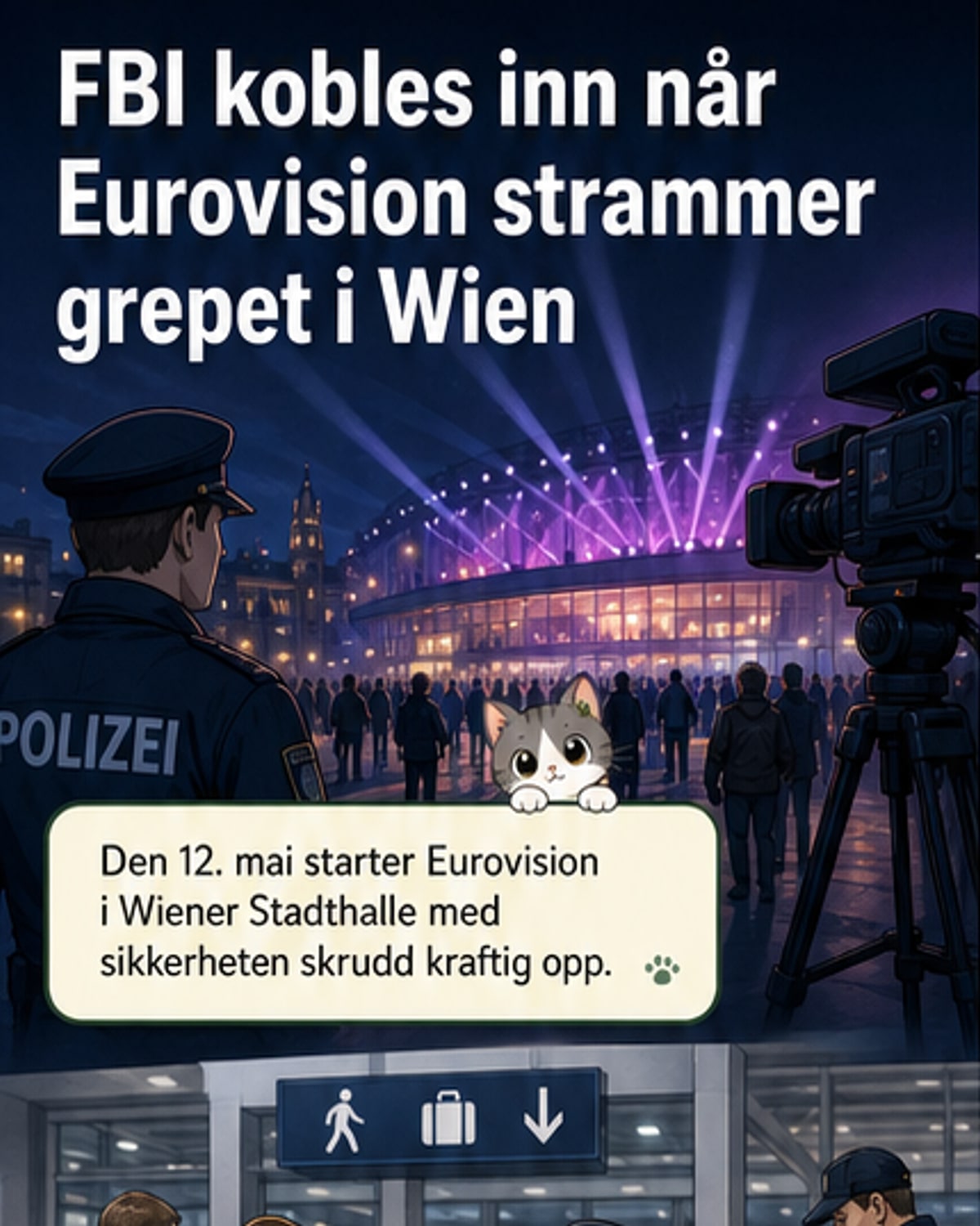 FBI hjelper med sikkerhet under Eurovision
