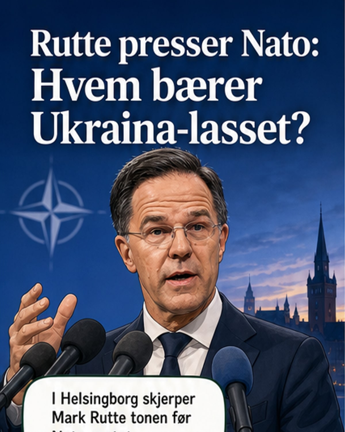 Nato-sjefen kritiserer medlemmenes Ukraina-støtte