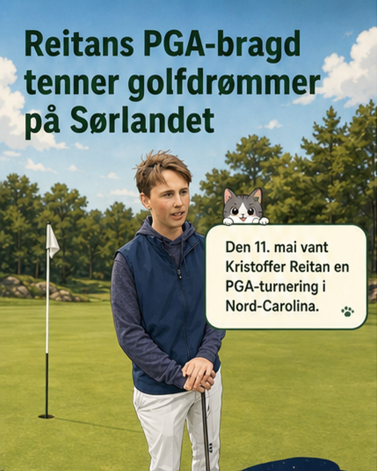 Norsk seier øker golfinteressen