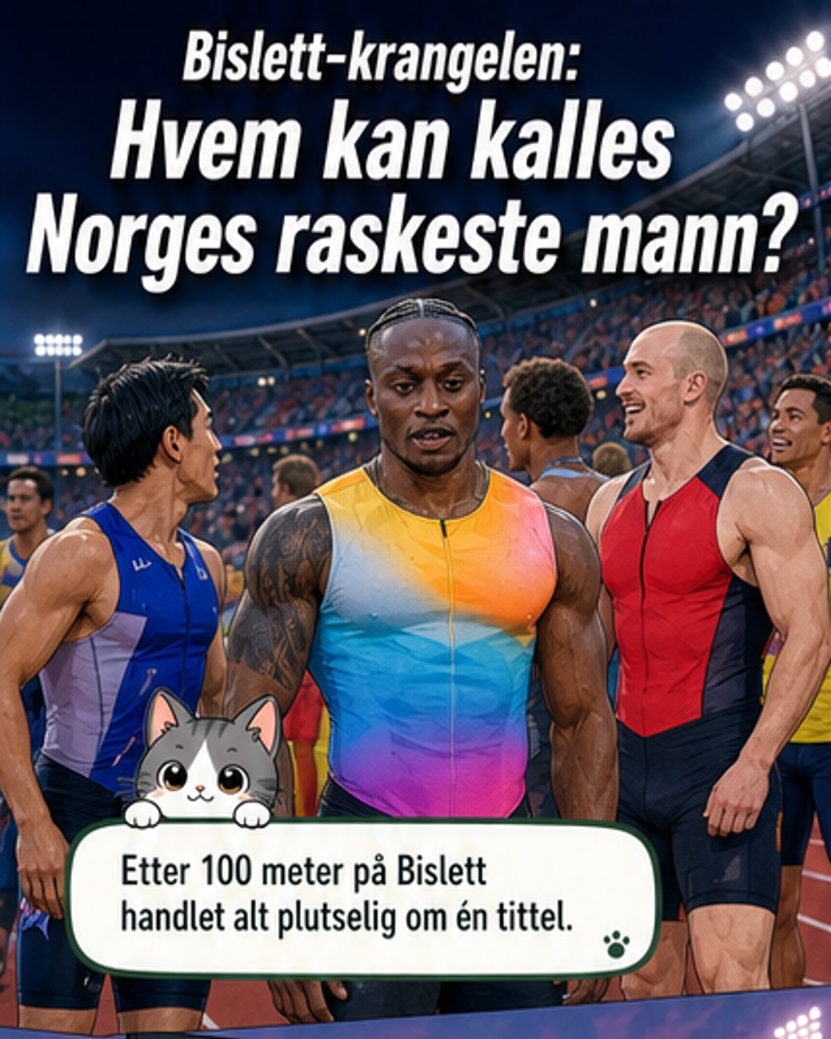 Krangel om 'Norges raskeste mann'