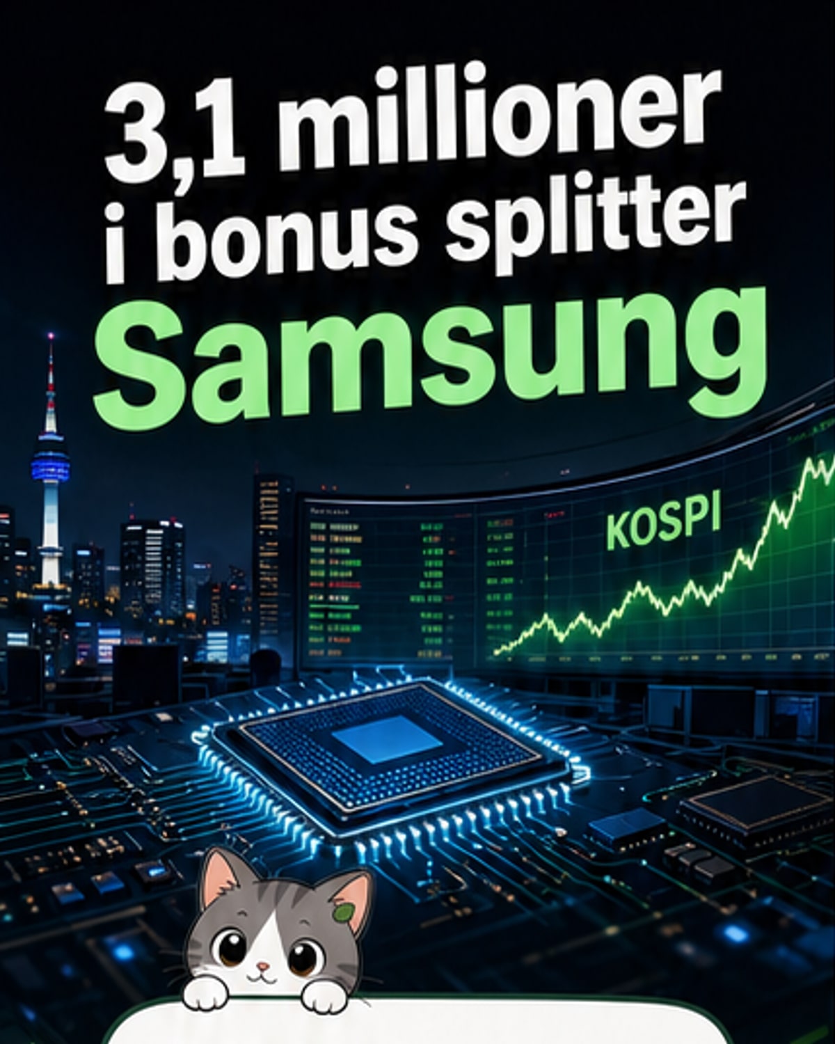 Samsung-bonus på 3,1 millioner deler selskapet