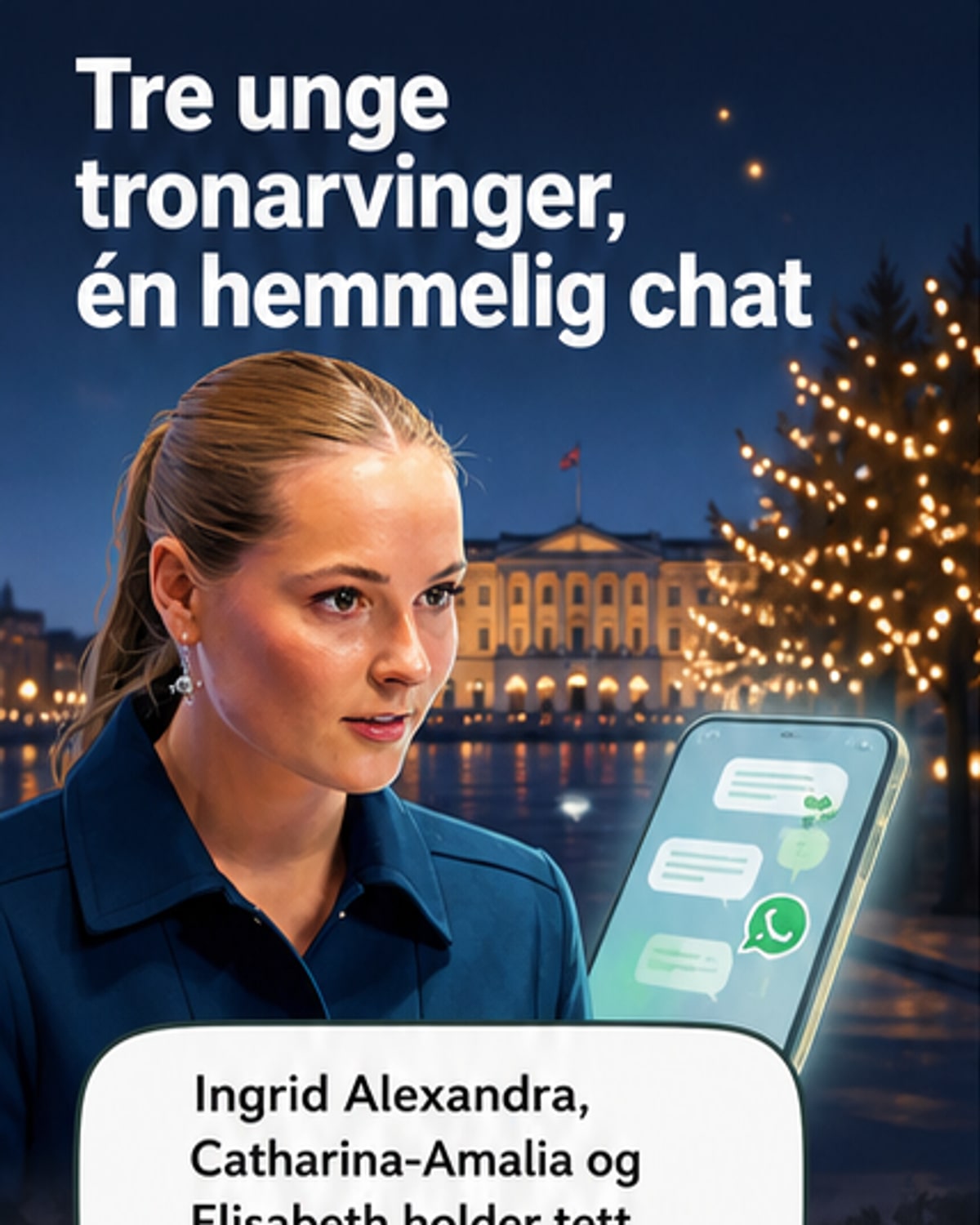 Europas unge tronarvinger i hemmelig chat