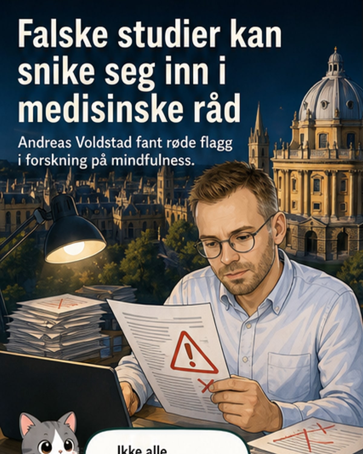 Falsk forskning truer tilliten til vitenskapen