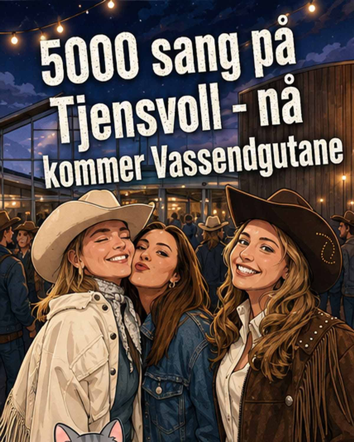 Neste års countryfest har fått artister