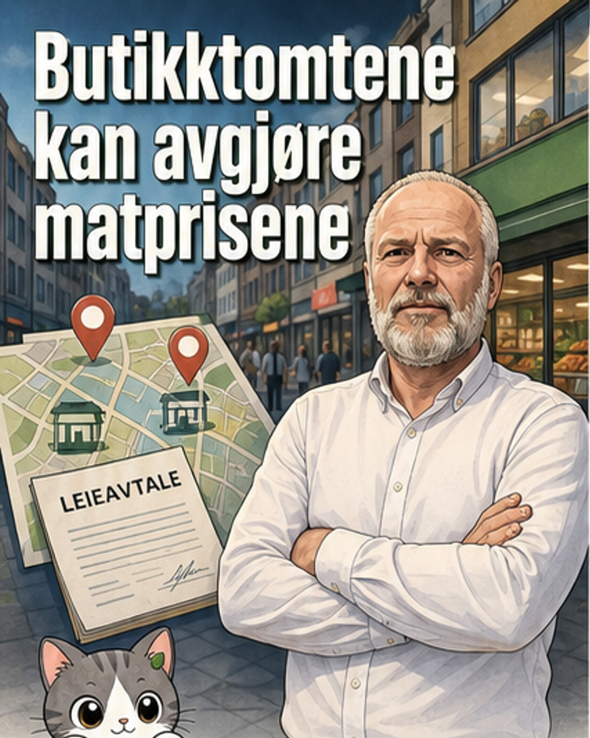 Dagligvarekjedene tar kontroll