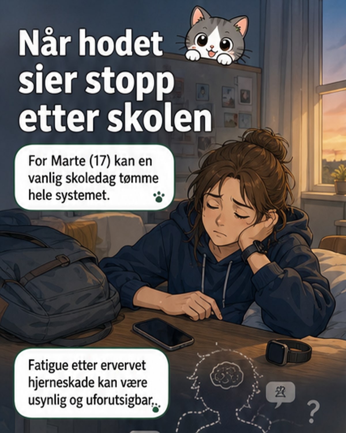 Hjernetretthet etter skade: Nå kan måling gi kontroll