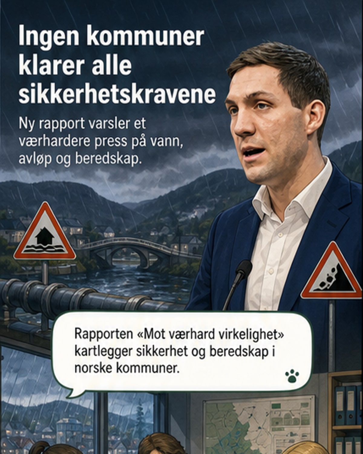 Ingen kommuner klarer sikkerhetskravene