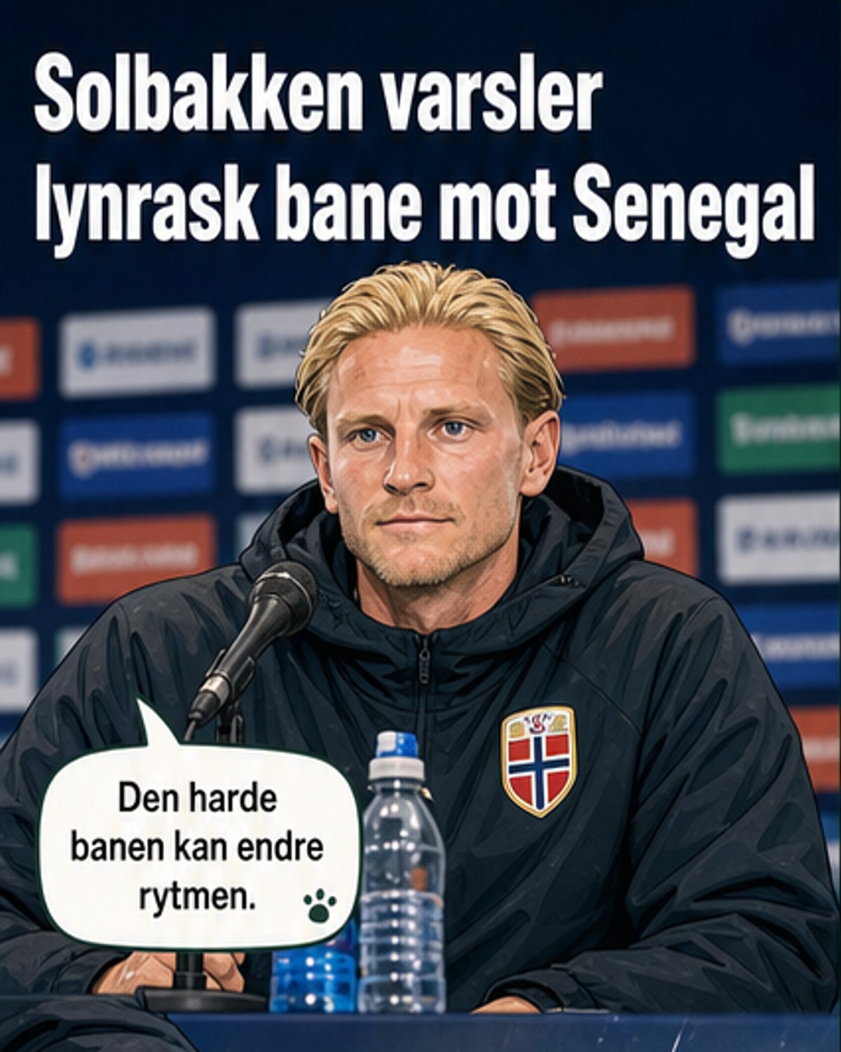 Norges motstand mot Senegal: banen kan gjøre det fort