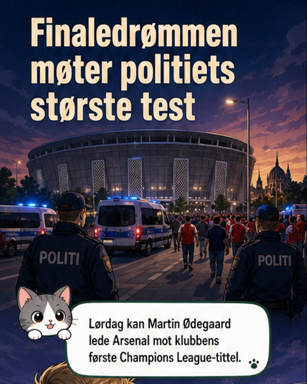 Historisk politiaksjon i Budapest