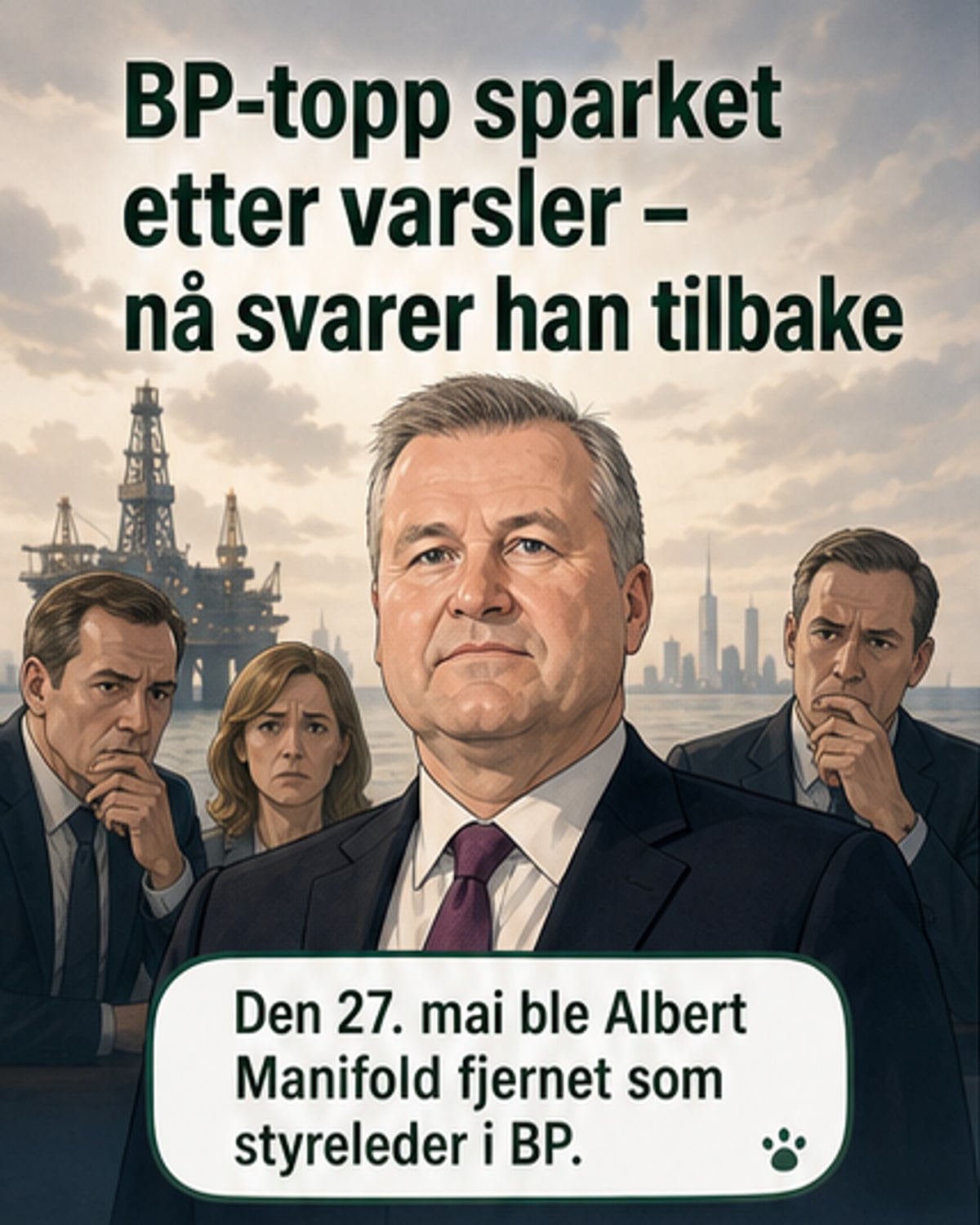 Sparket BP-sjef slår tilbake