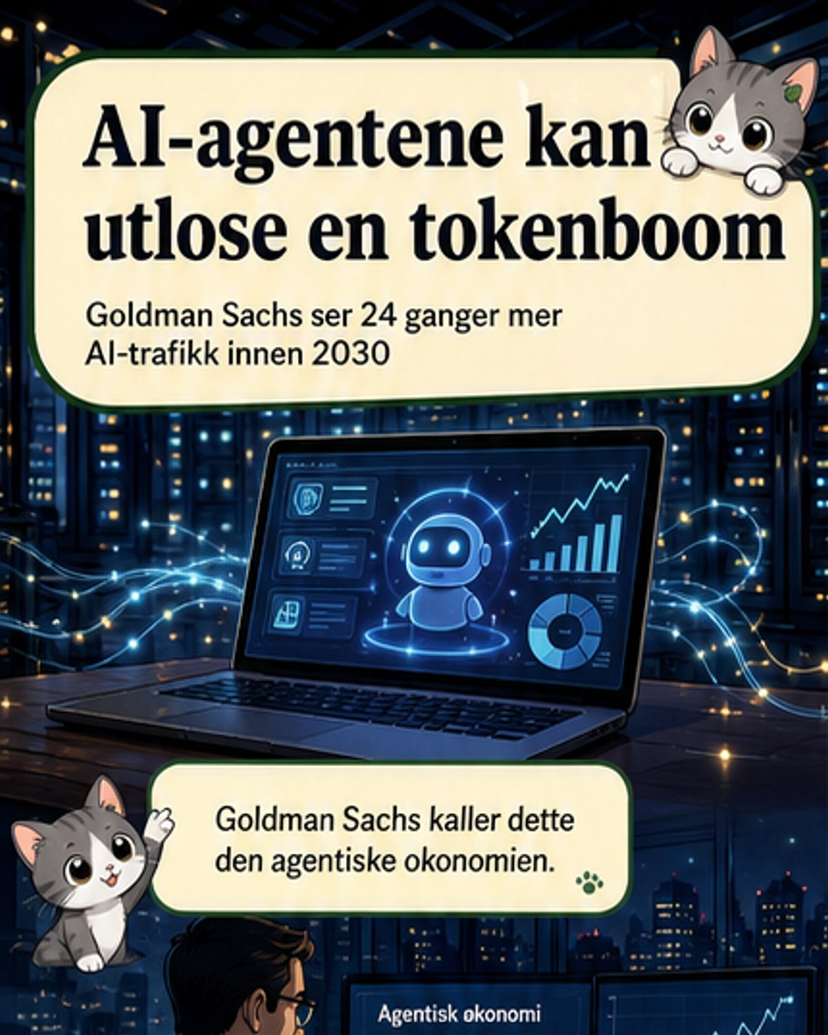 AI-agenter vil forandre økonomien