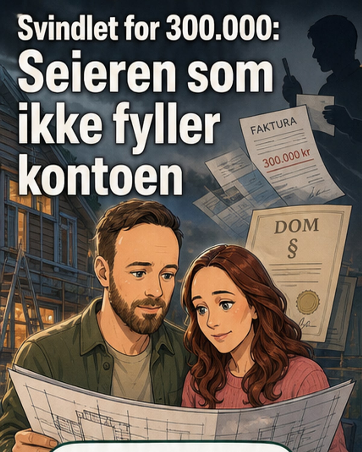 Svindlet for 300 000 – nå faller anken