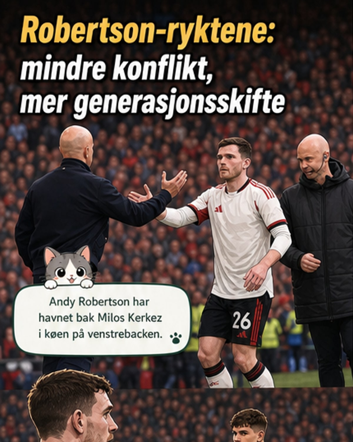 Robertson sier farvel uten konflikt
