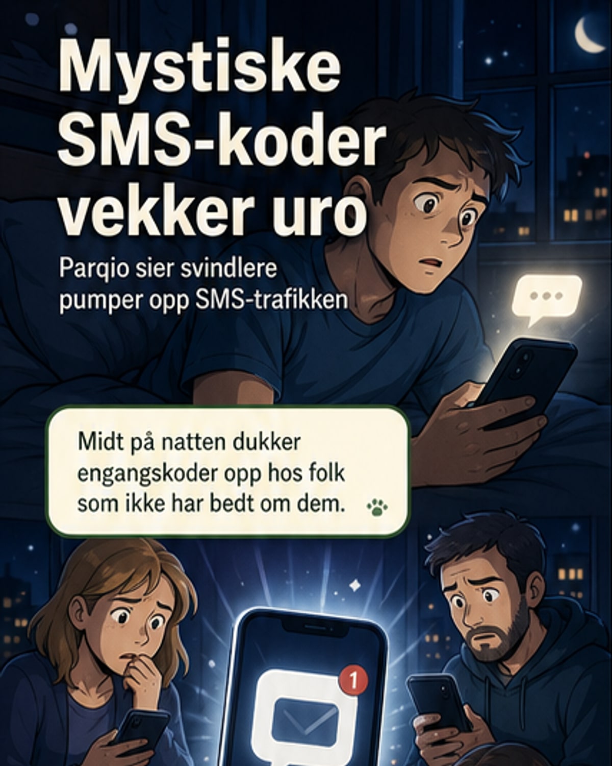 Mystiske SMS-koder rammer nordmenn