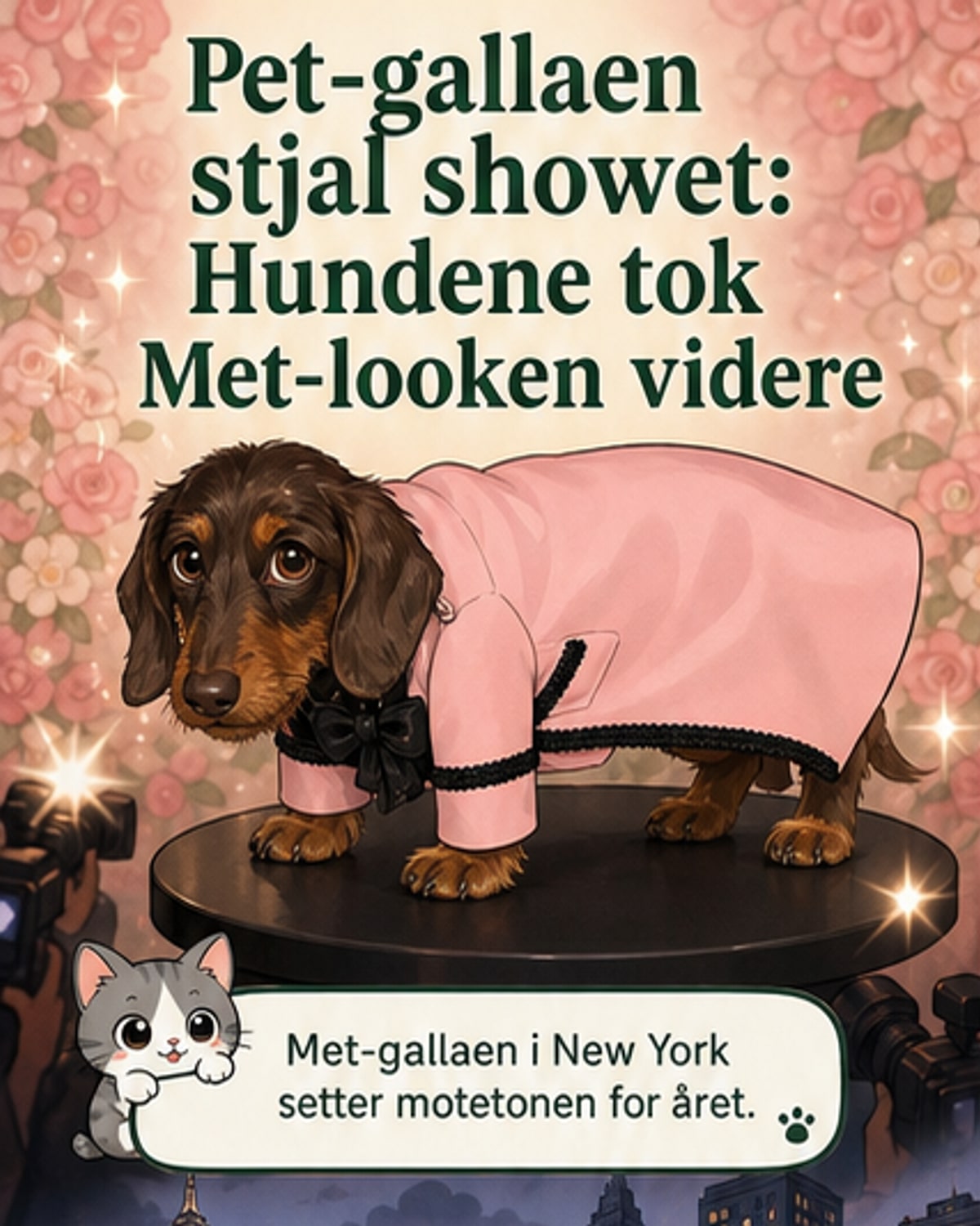 Hundene tok moteprylen etter Met-gallaen