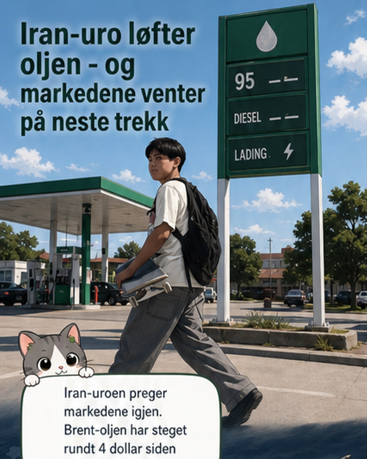 Olje og toll påvirker globale markeder