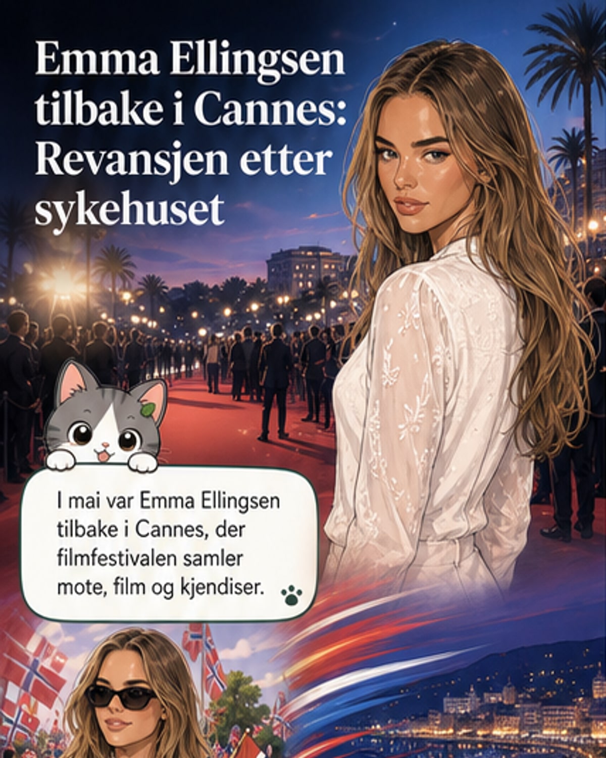 Emma Ellingsen på ny i Cannes