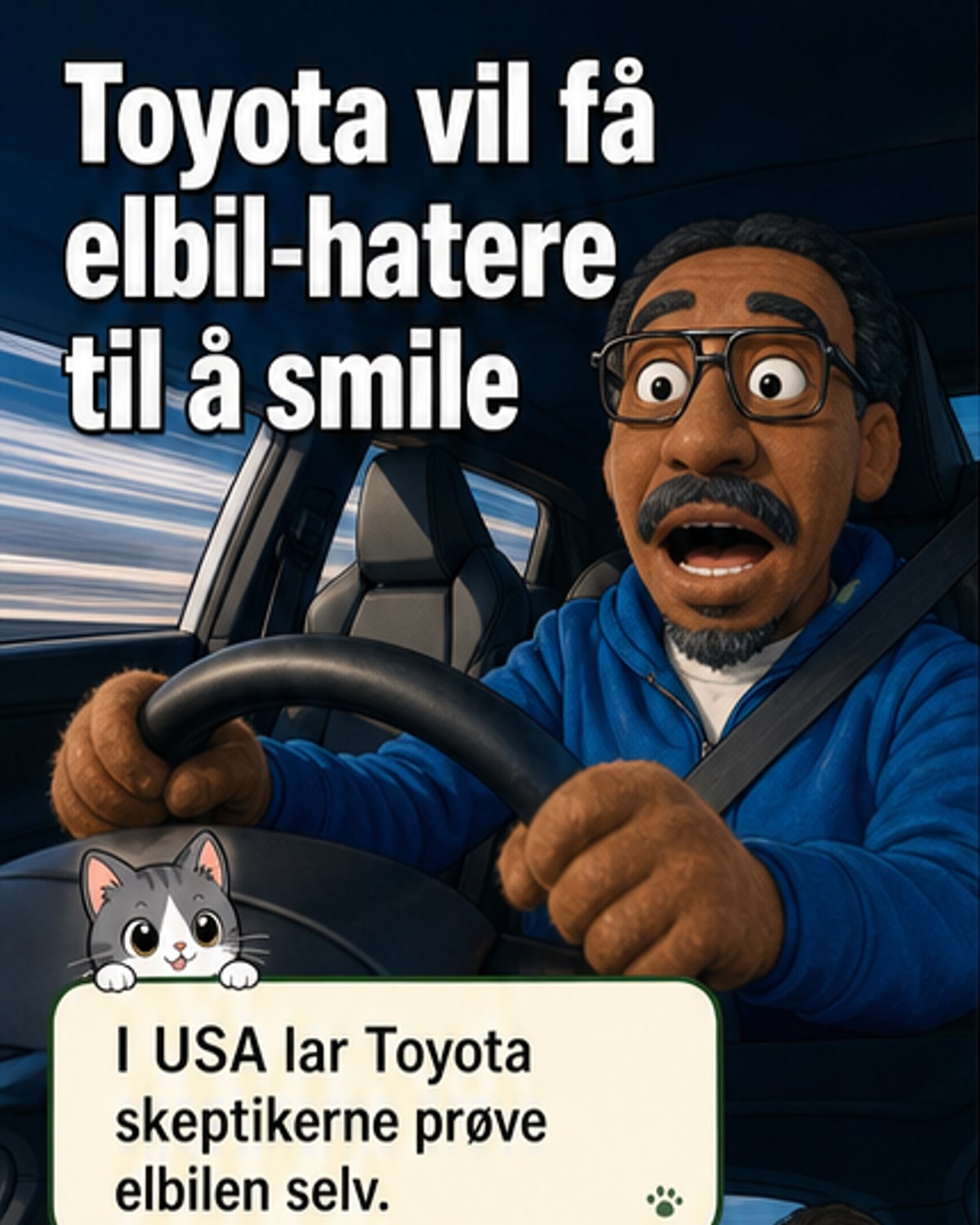 Toyota vil omvende elbil-hatere