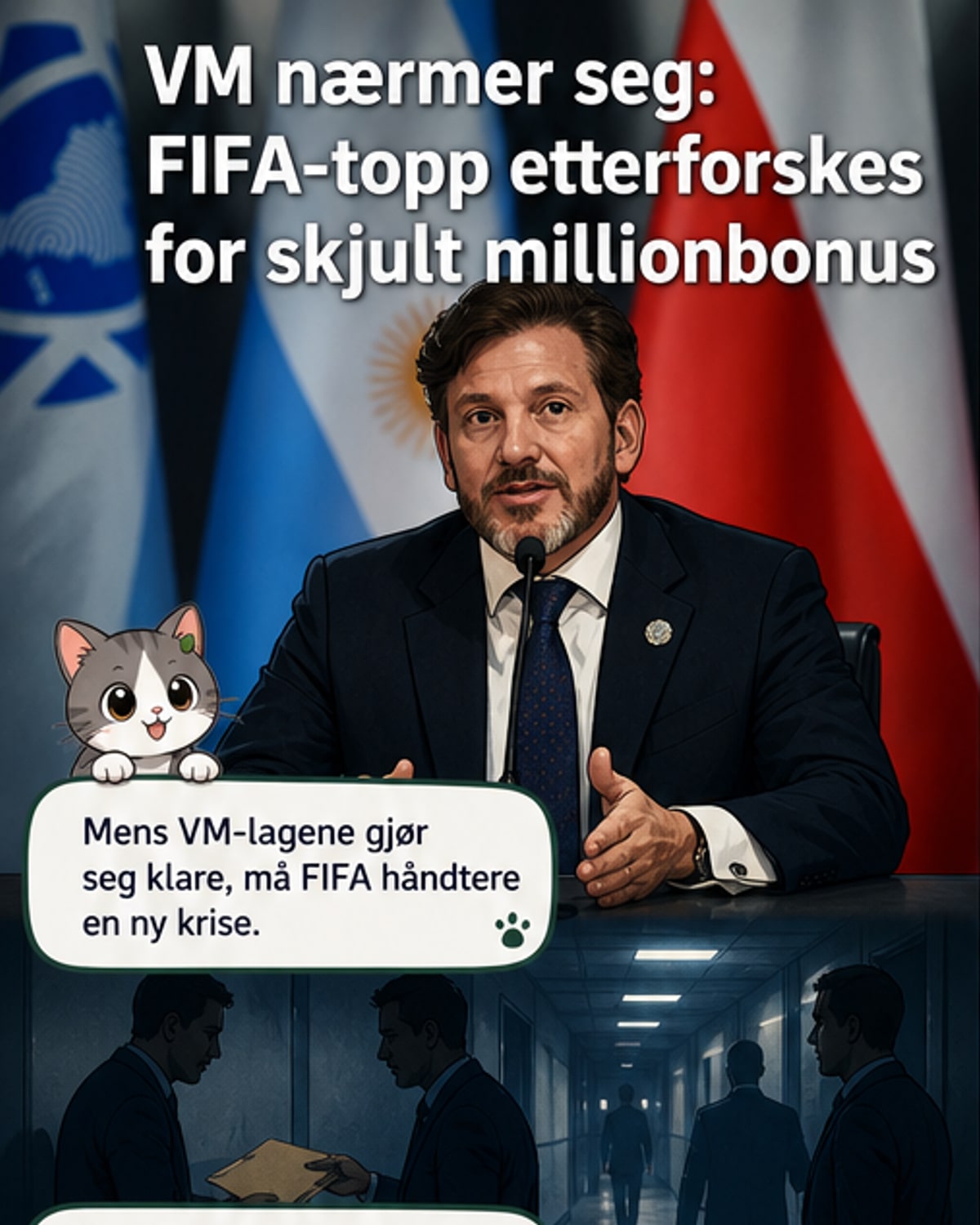 FIFA-visepresident mistenkt for korrupsjon