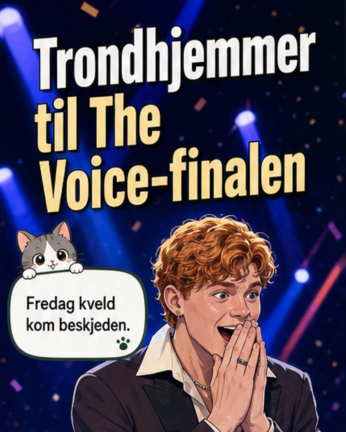 Tre fra Trondheim til The Voice-finale