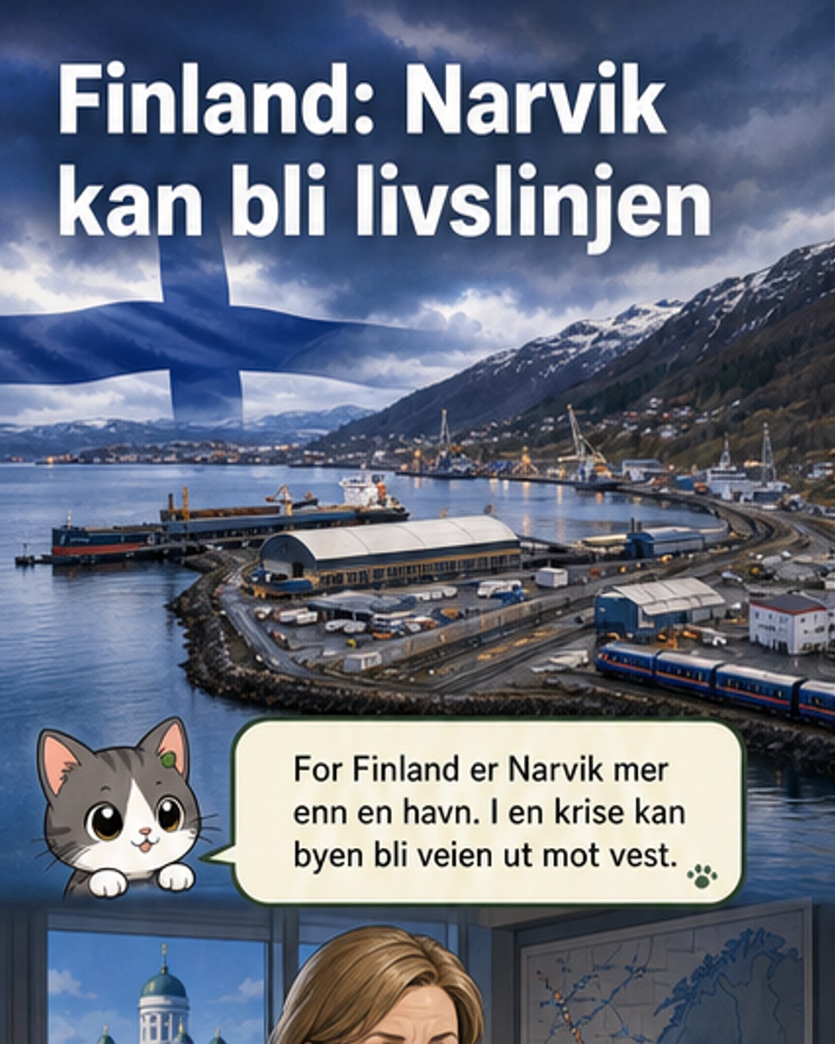 Finland spør: Hvorfor sakter Norge jernbanen?