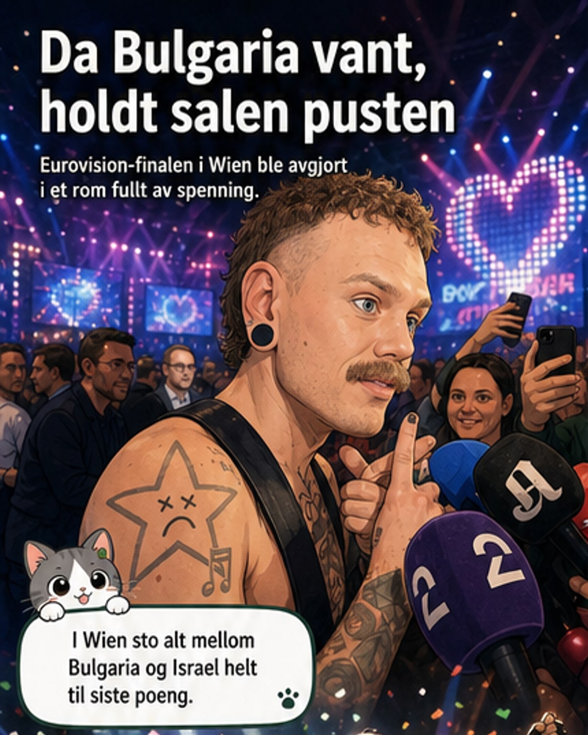 Bulgaria tar sin første Eurovision-seier