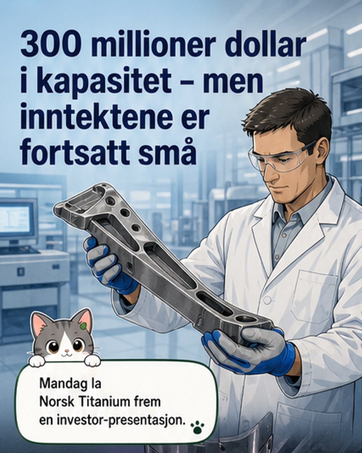Titan-selskapet med 300 millioner i år