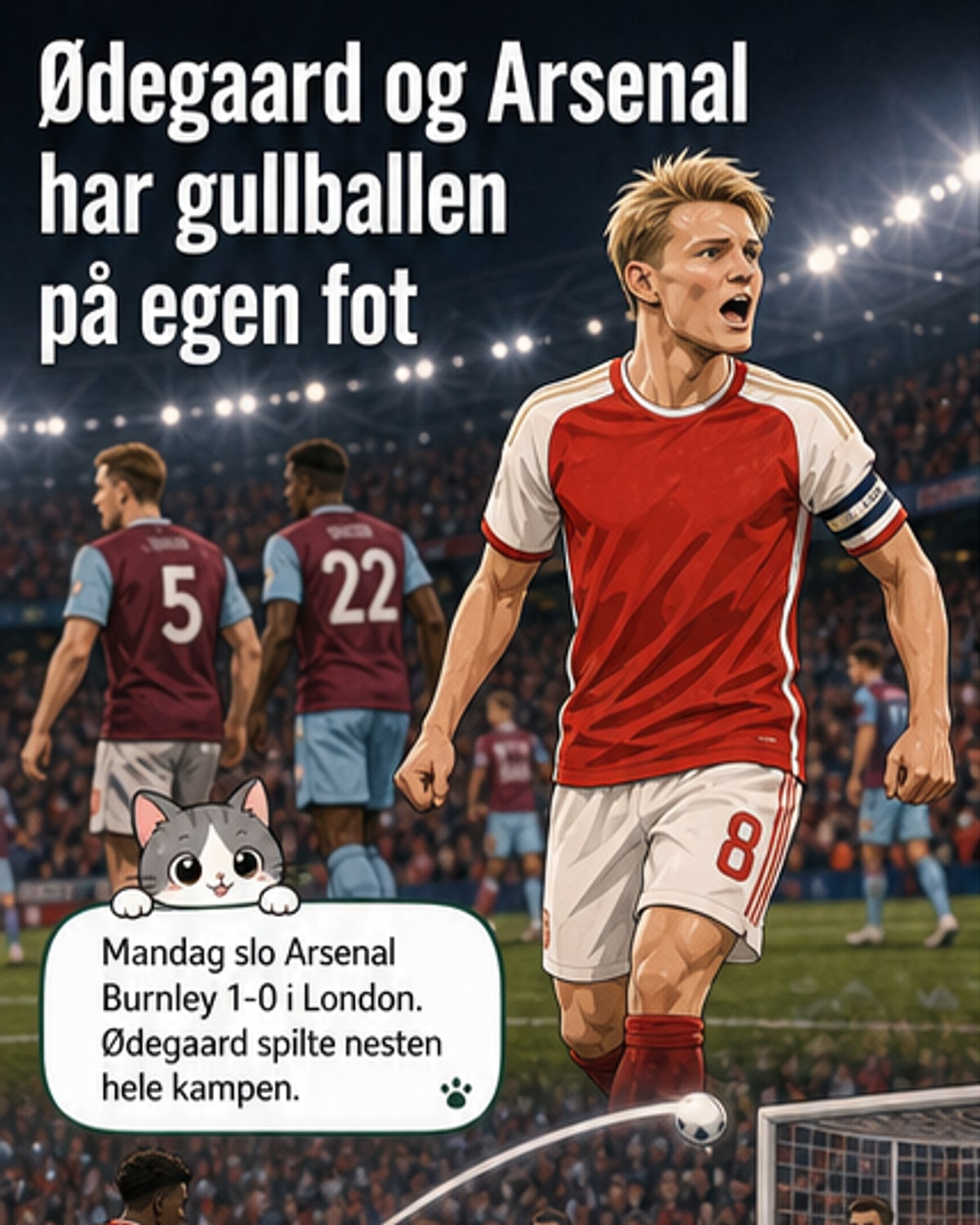 Arsenal nærmer seg ligagullet