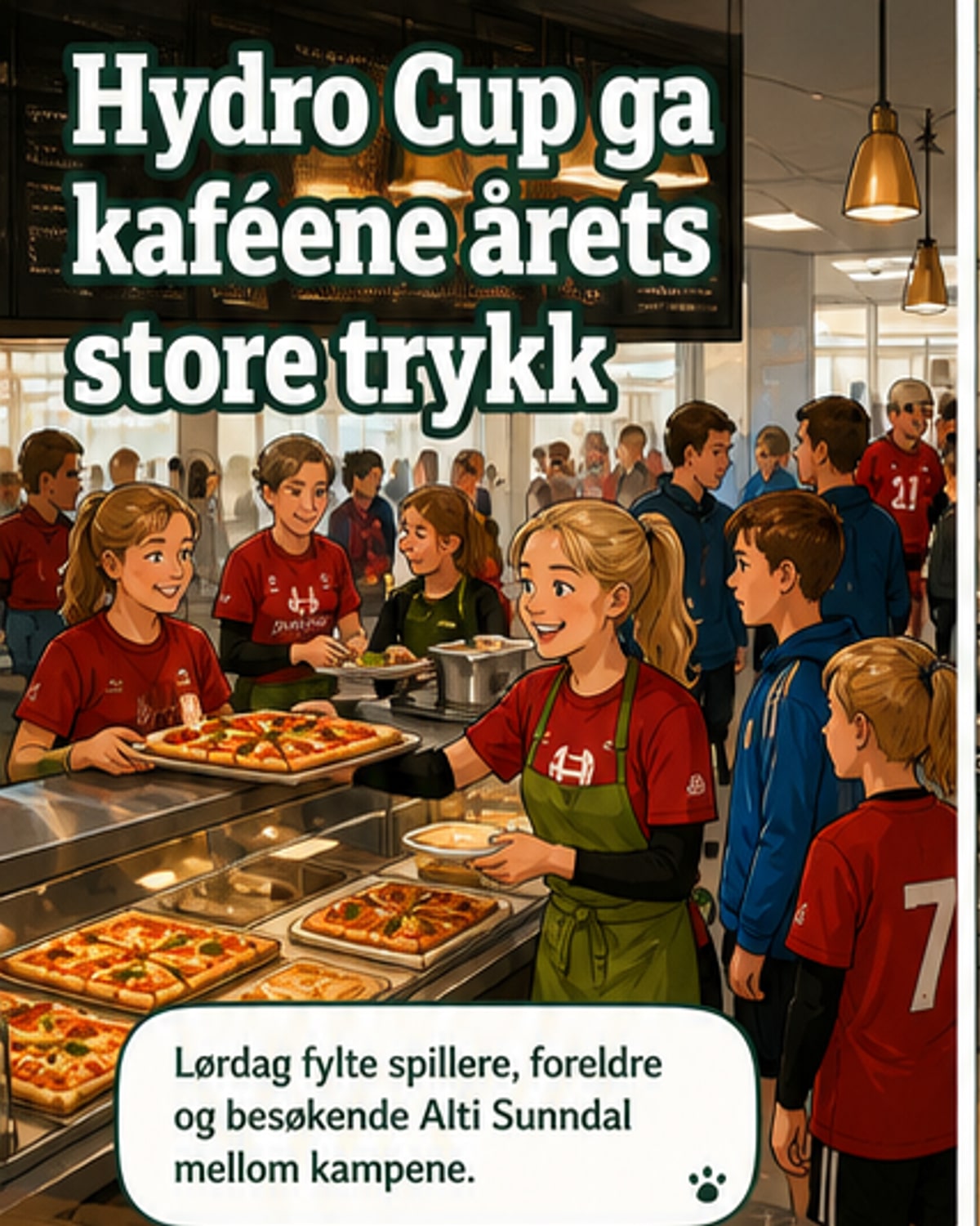 Hydro Cup gir butikkene fullt hus