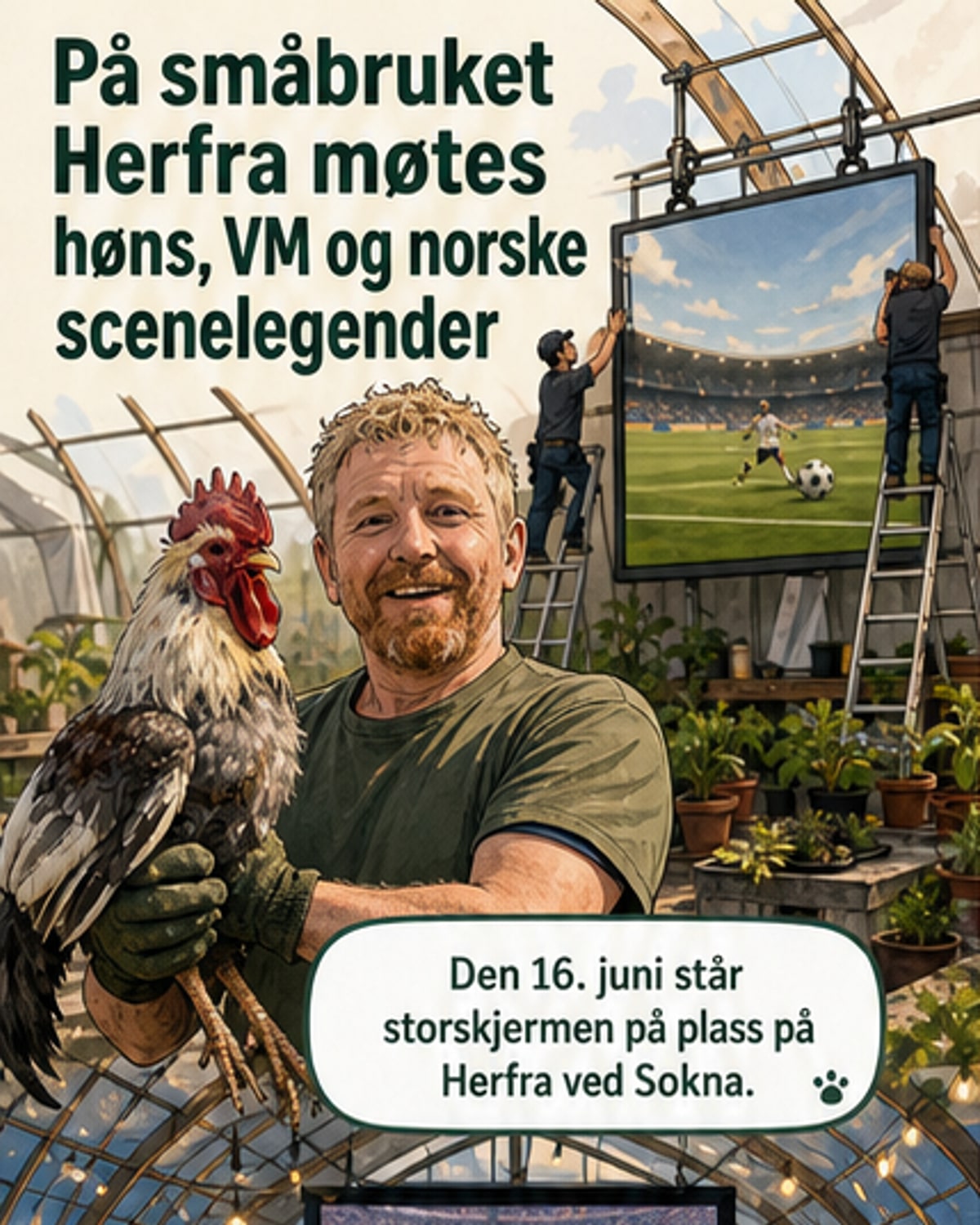 Legender og ny talent på Herfra