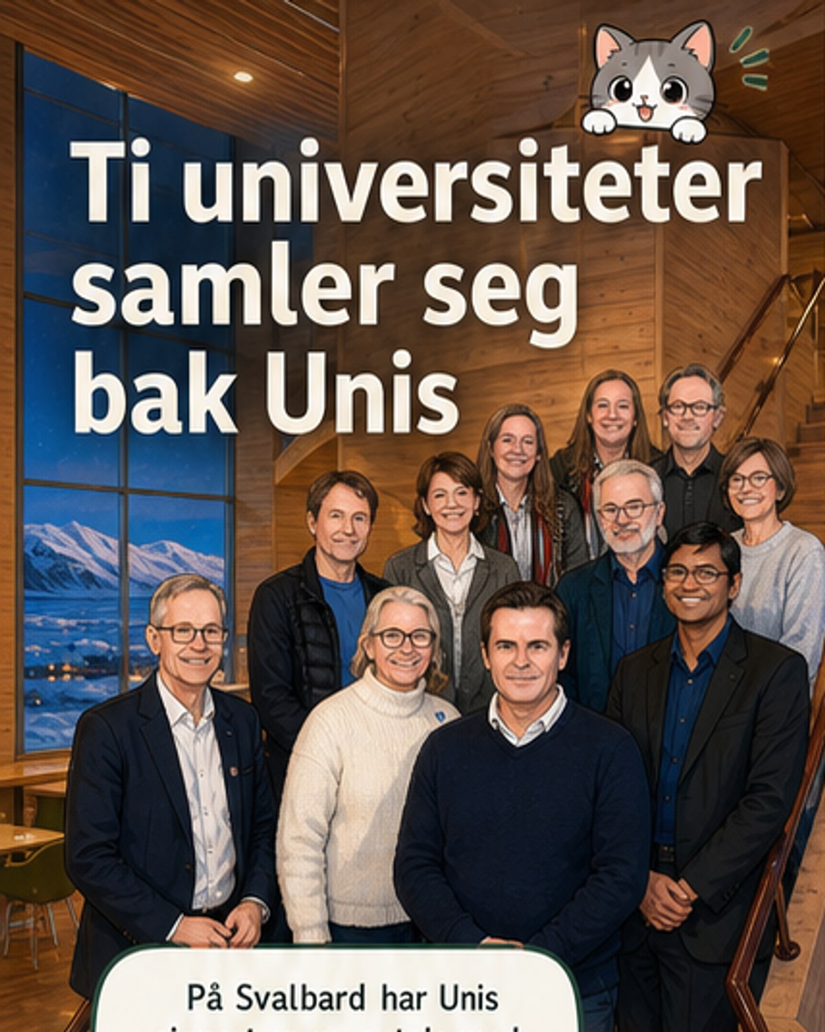 Unis utvider polarforskningssamarbeid