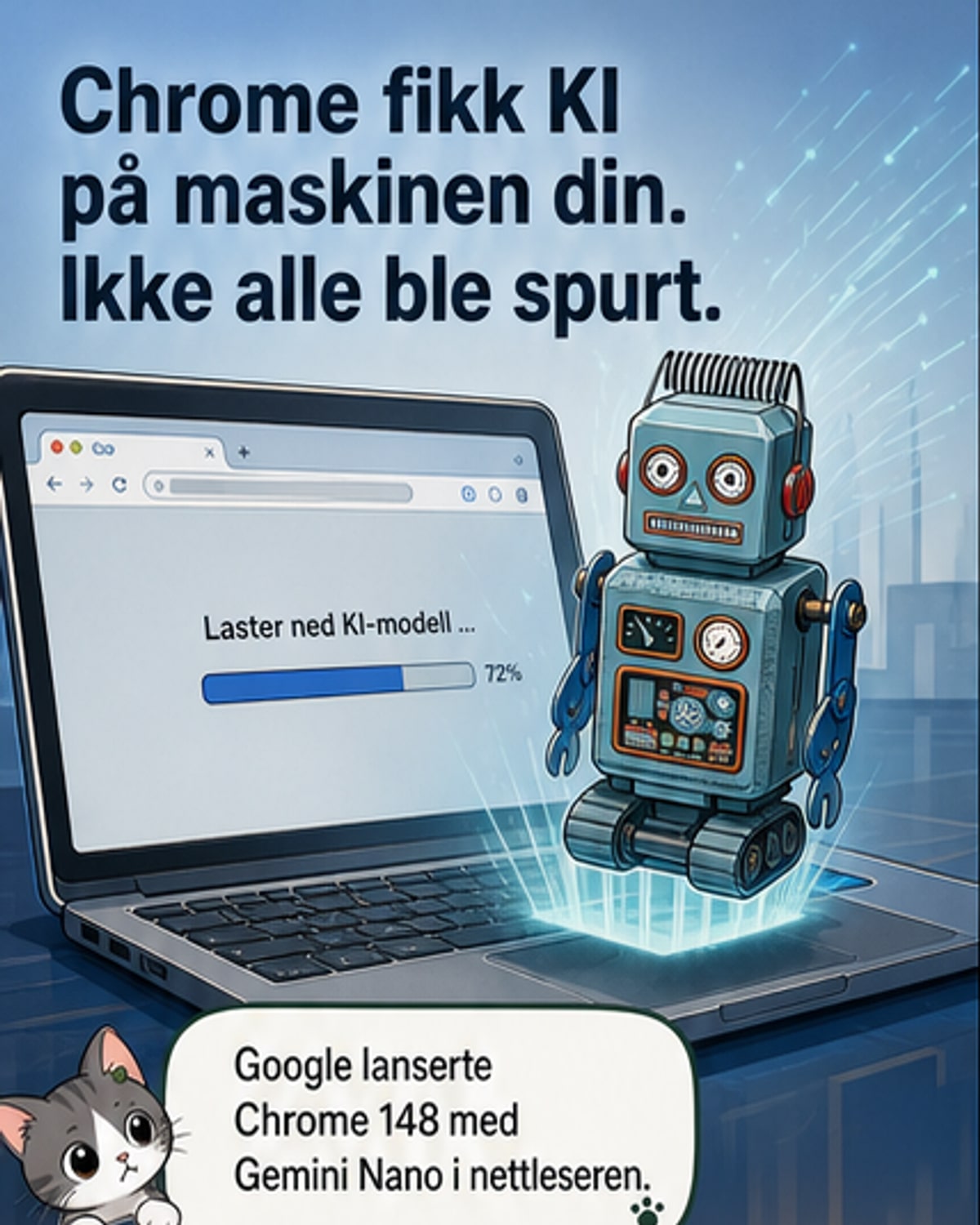 Googles lokale KI-modell møter motstand