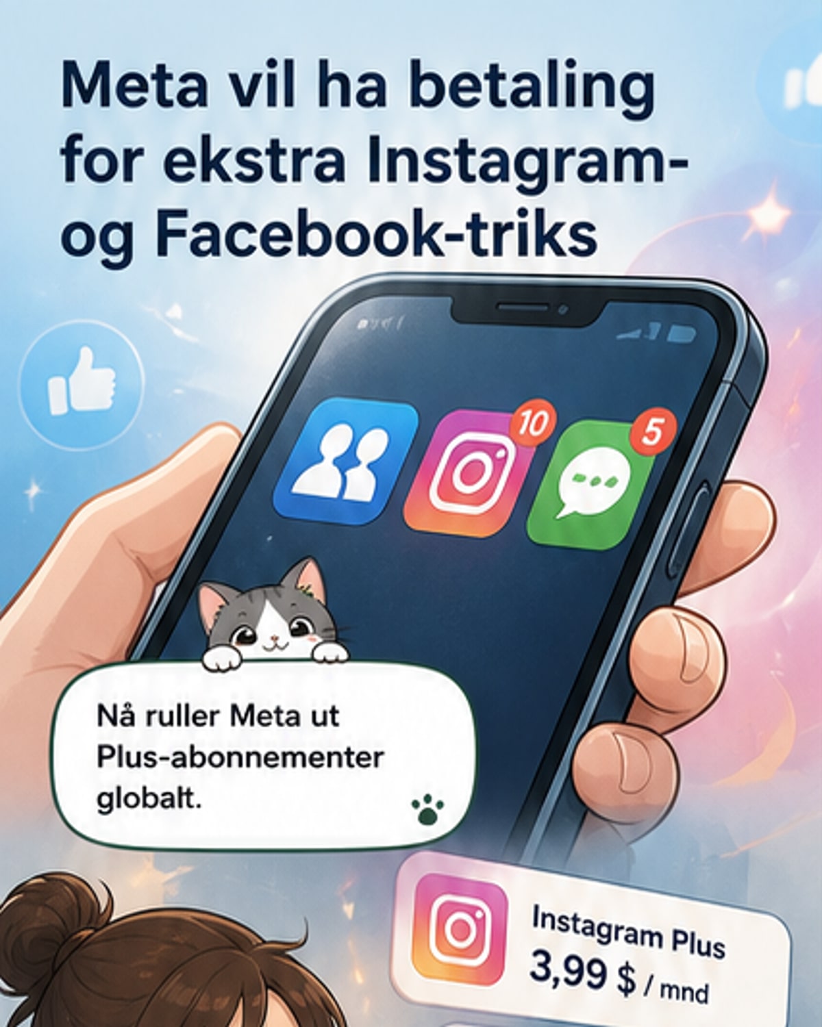 Meta lanserer betalte abonnementer