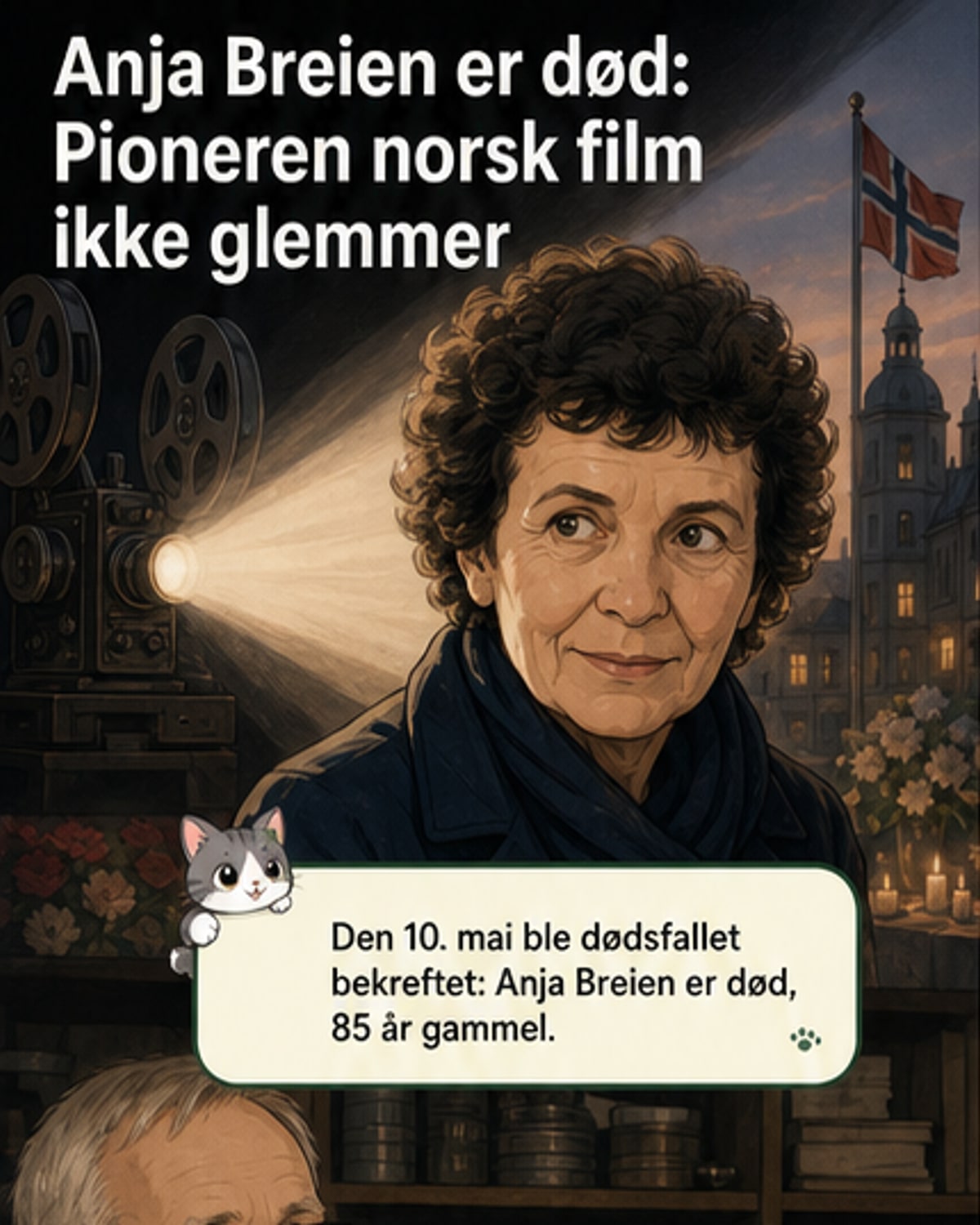 Anja Breien er død