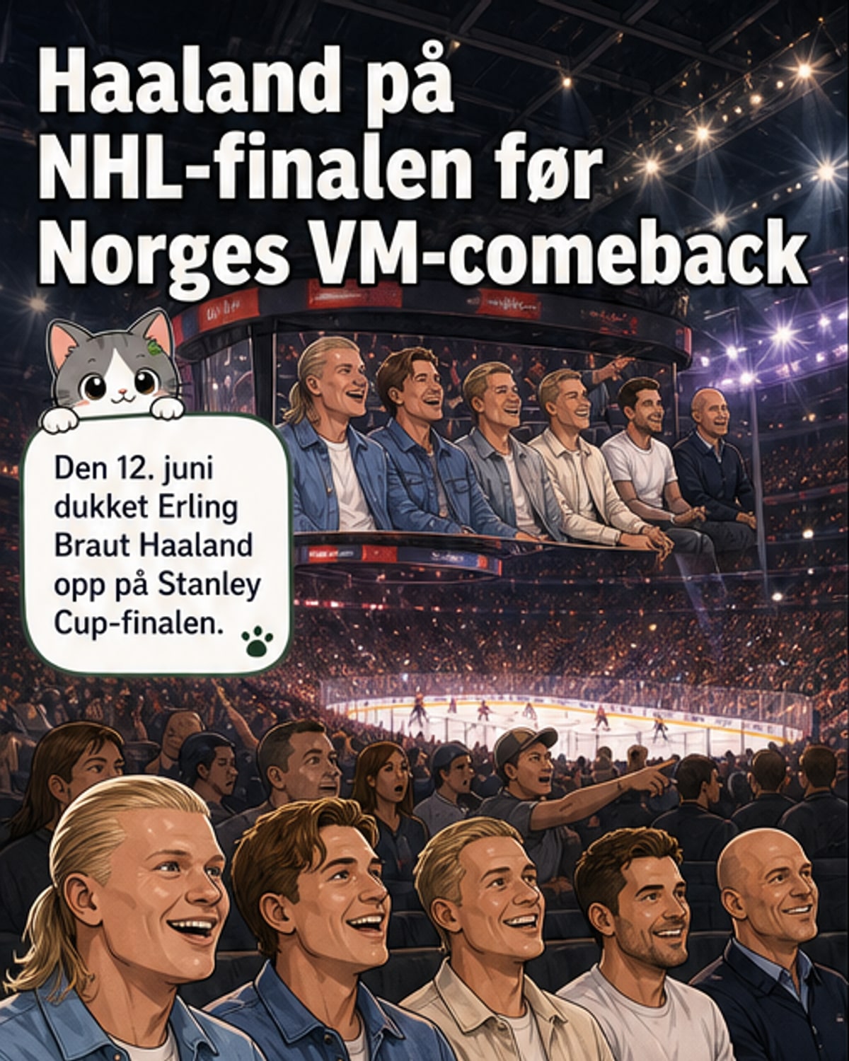 Norske stjerner på NHL-finalen